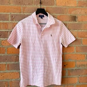 Polo by Ralph Lauren Pink Striped Men's Shirt